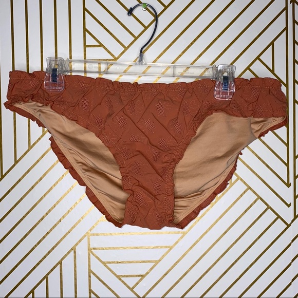 Madewell Other - NWT Madewell Second Wave Ruffled Bikini Bottoms